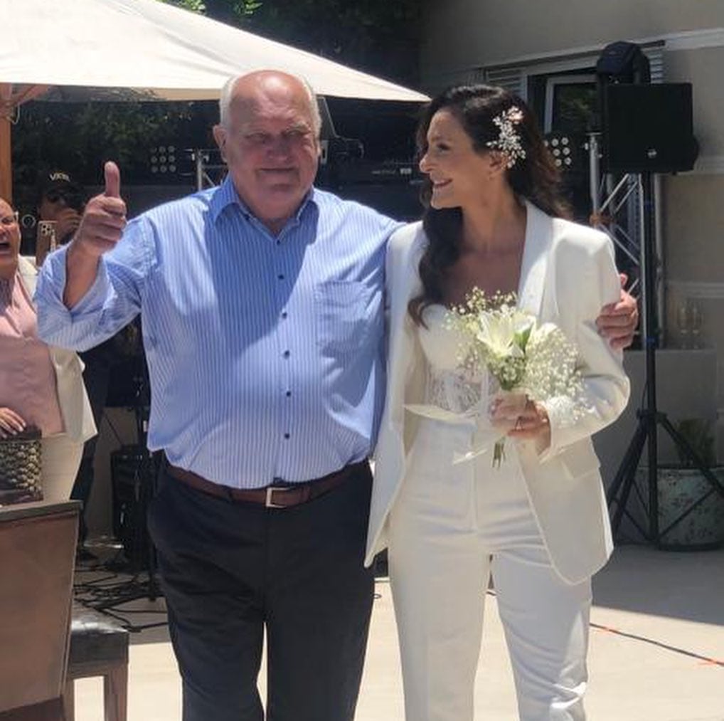 Luciana Aymar se casó con el extenista Fernando González.