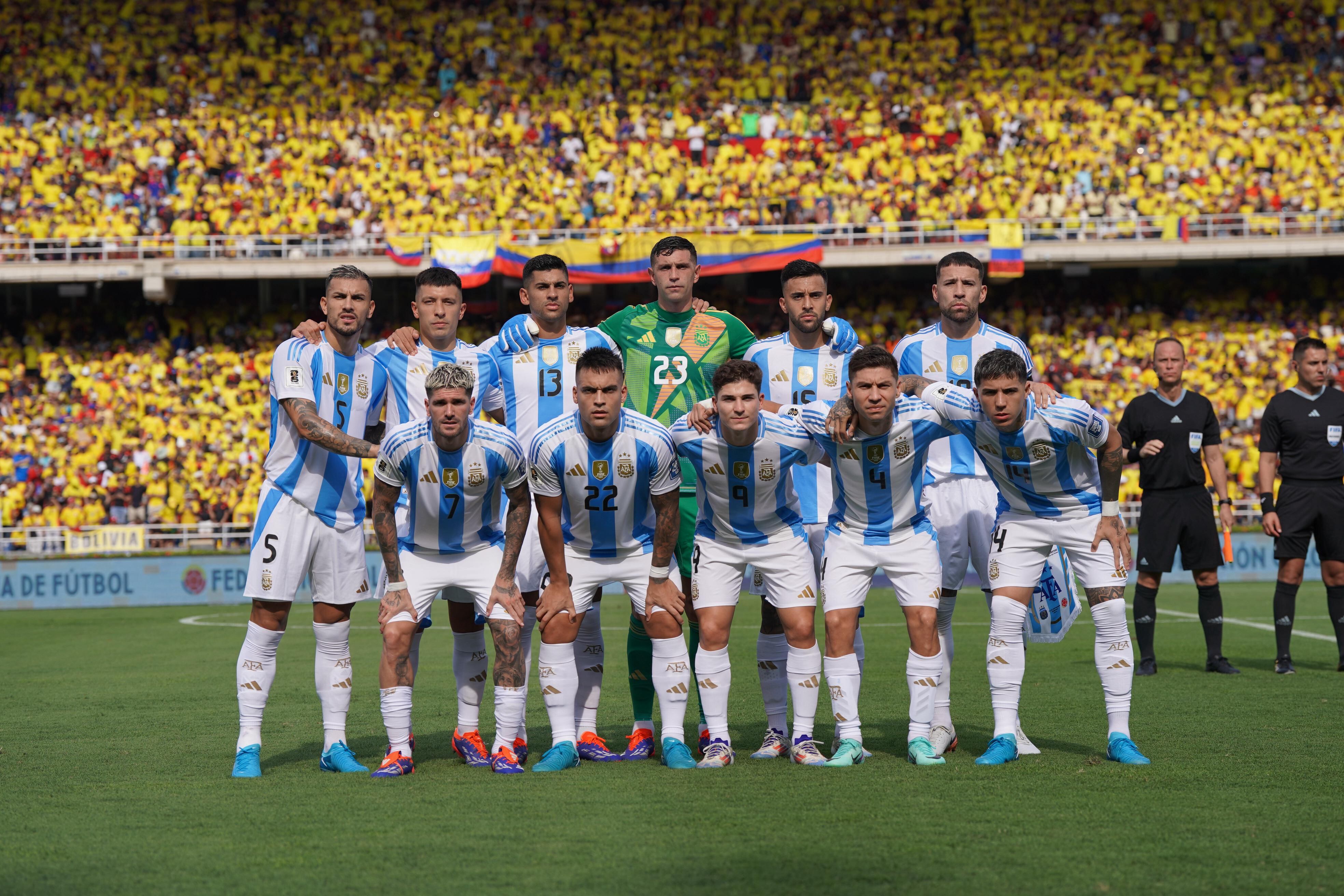 La formación inicial de Argentina (Prensa AFA)