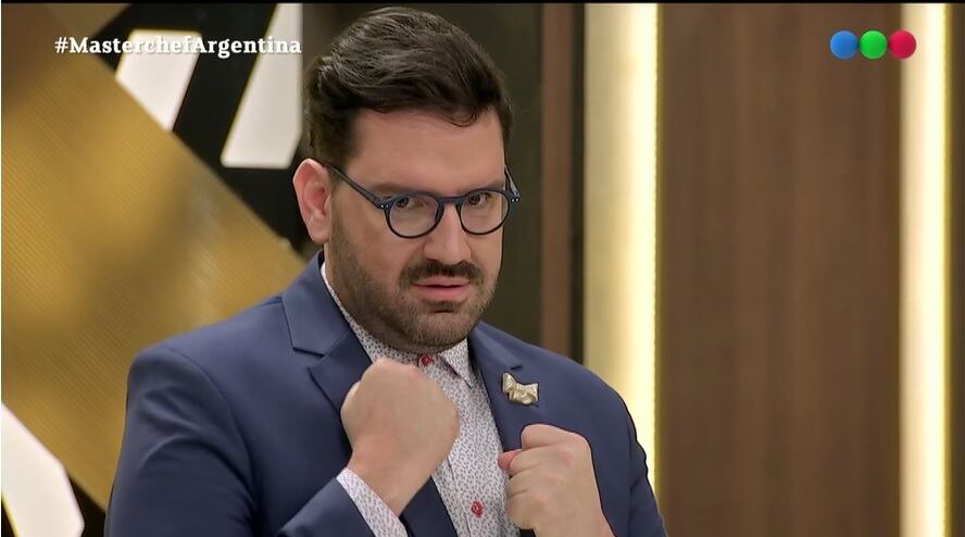 La Tigresa Acuña apuró a Germán Martitegui en Masterchef Celebrity 3 y él no se achicó