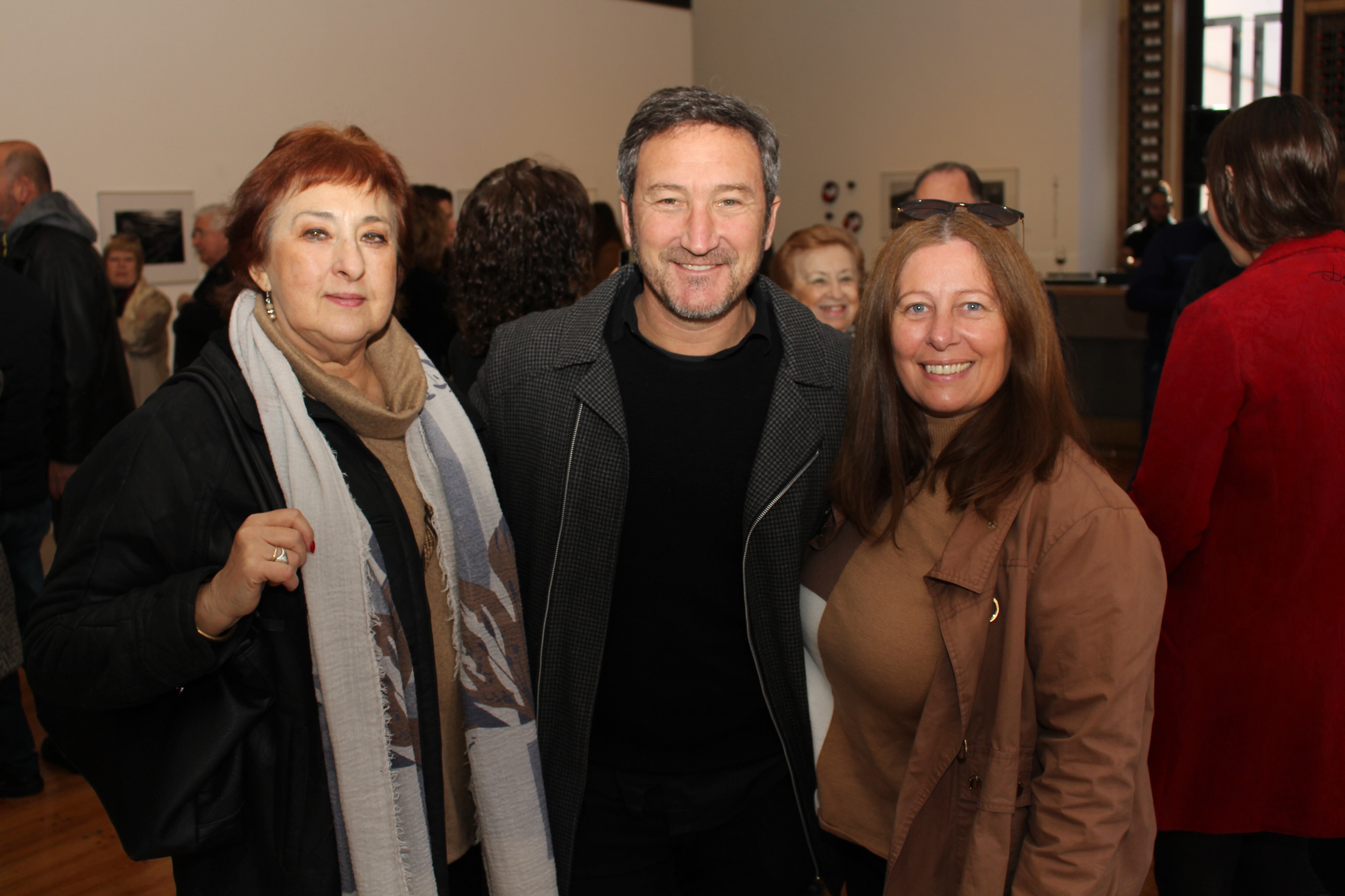 Leonor Sclar, Alejandro Grinberg y Silvia Sallustro.