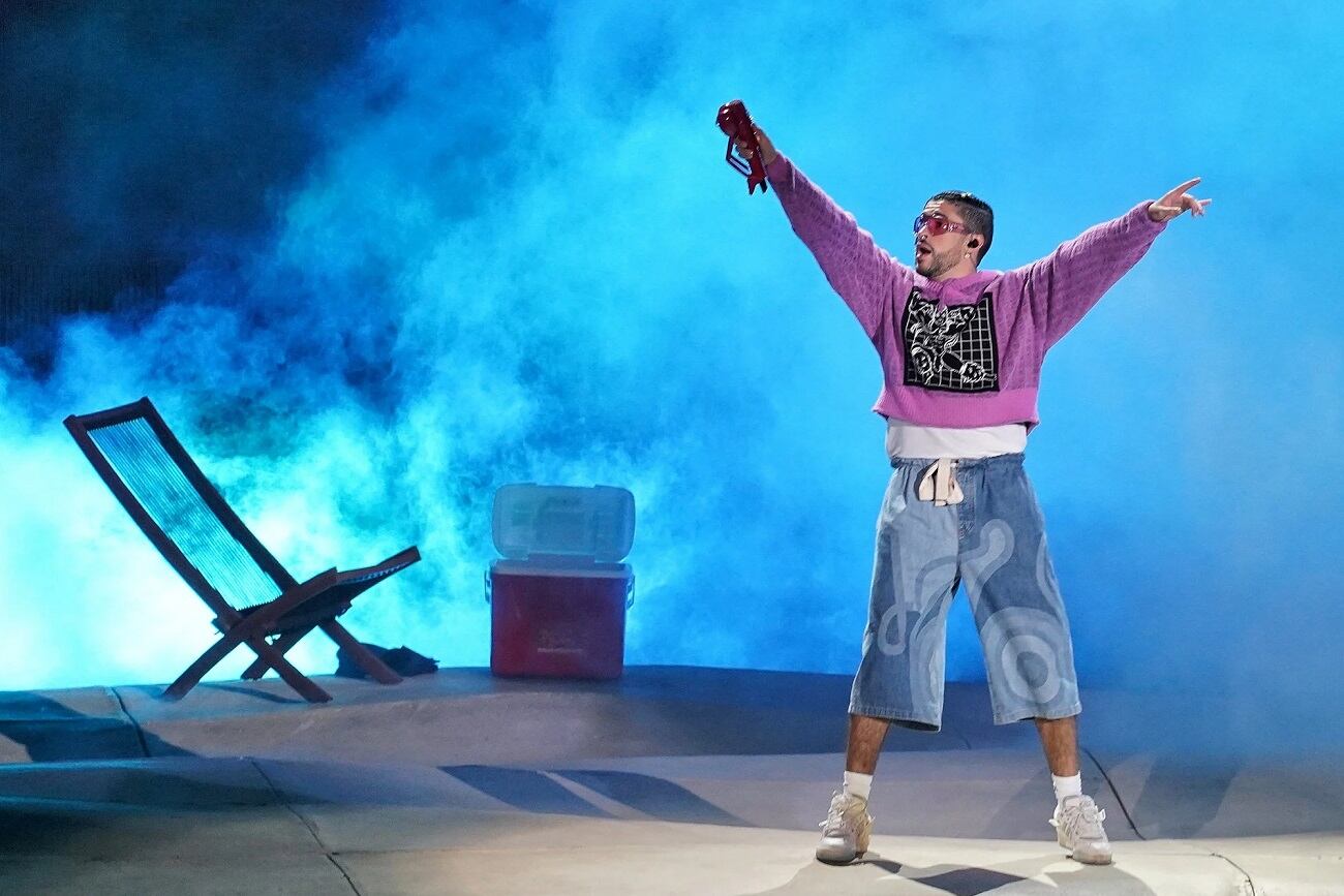 Bad Bunny anunció que se retira de la música temporalmente en el 2023. (Gentileza Clarín).