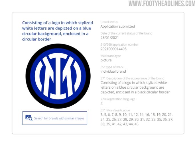 Nuevo Logo del Inter de Milan.