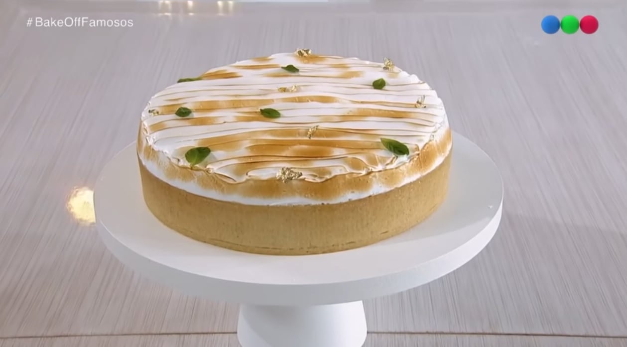 Lemon pie, la receta de Bake Off Argentina.