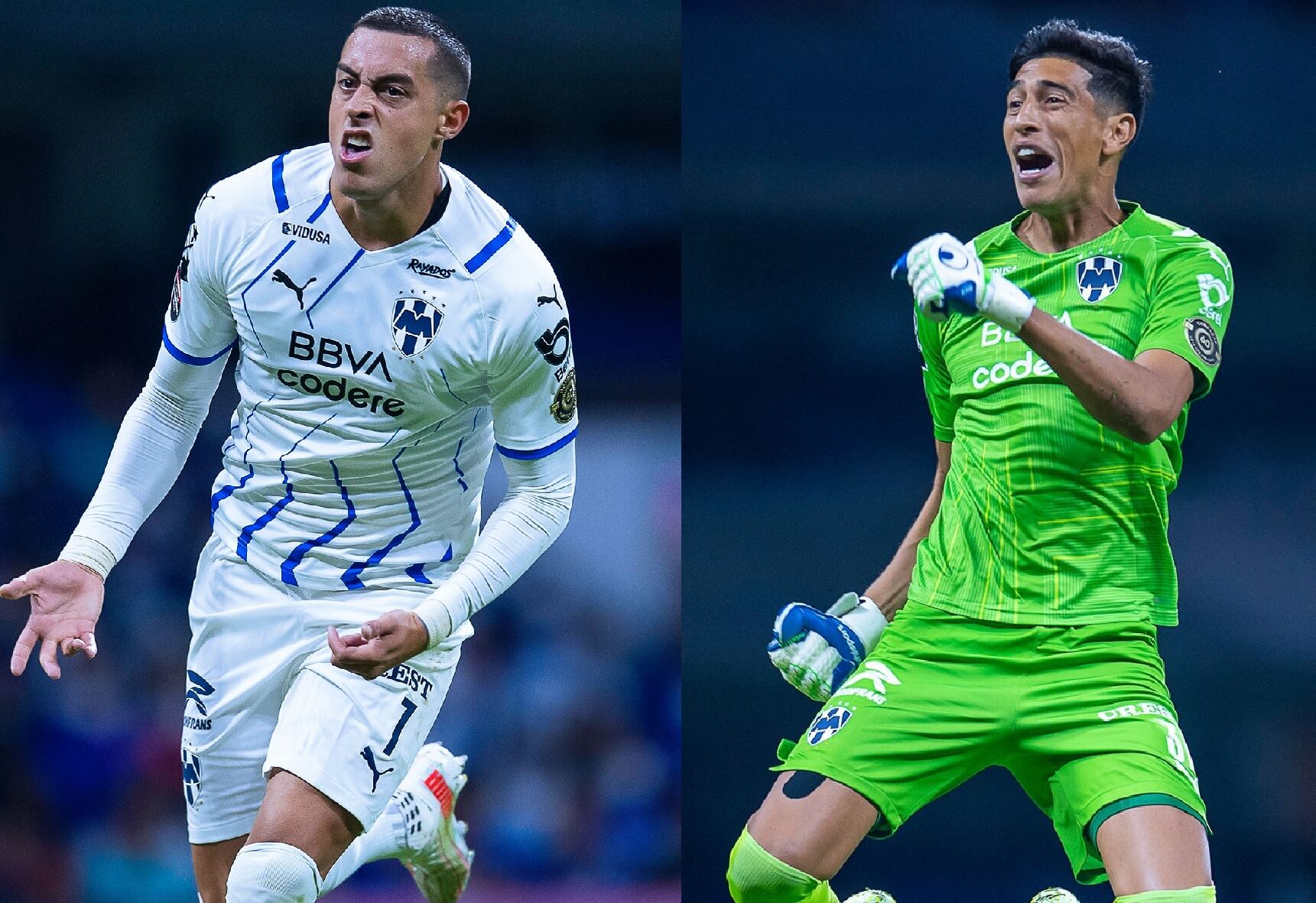 Rogelio Funes Mori y Esteban Andrada, figuras en Monterrey.