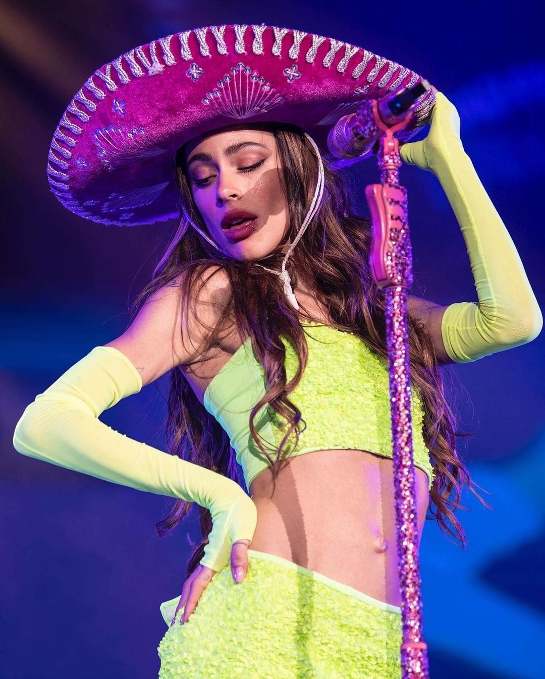 Tini Stoessel está de gira por México.