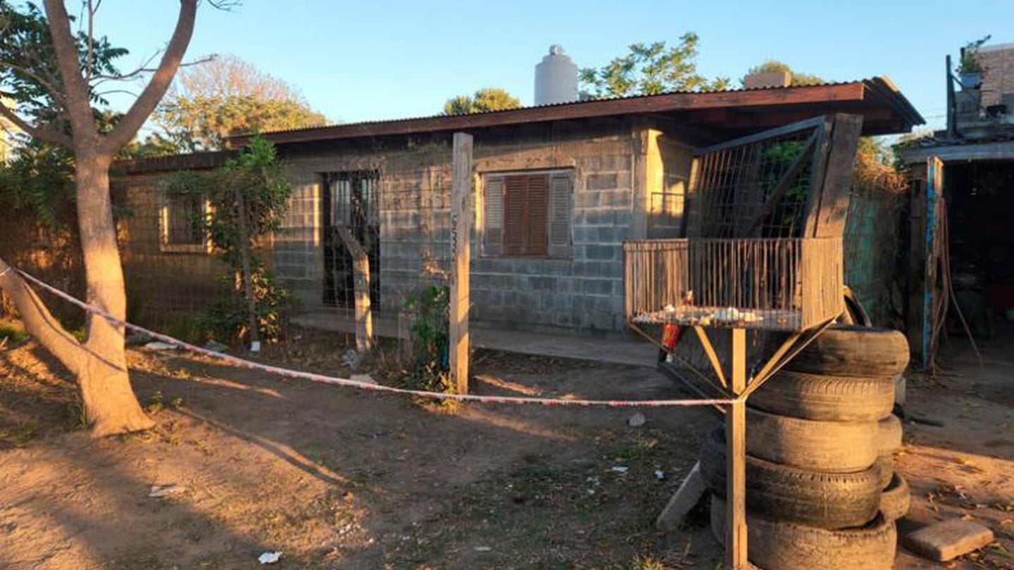 La casa donde se realizaban los rituales y donde estarían los cuerpos de las víctimas. (Foto: gentileza ElDoce)