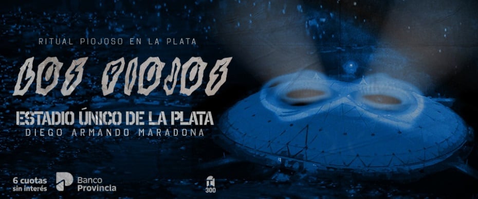 Entradas para Los Piojos en La Plata 2024 (Ticketek)