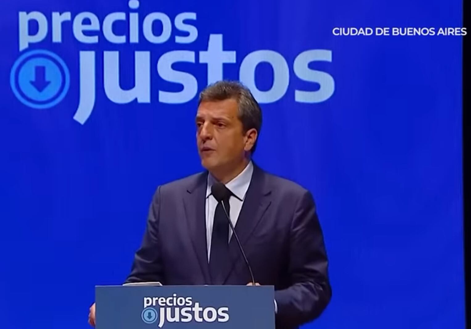 Sergio Massa habló de la necesidad de reducir la inflación de forma metódica.