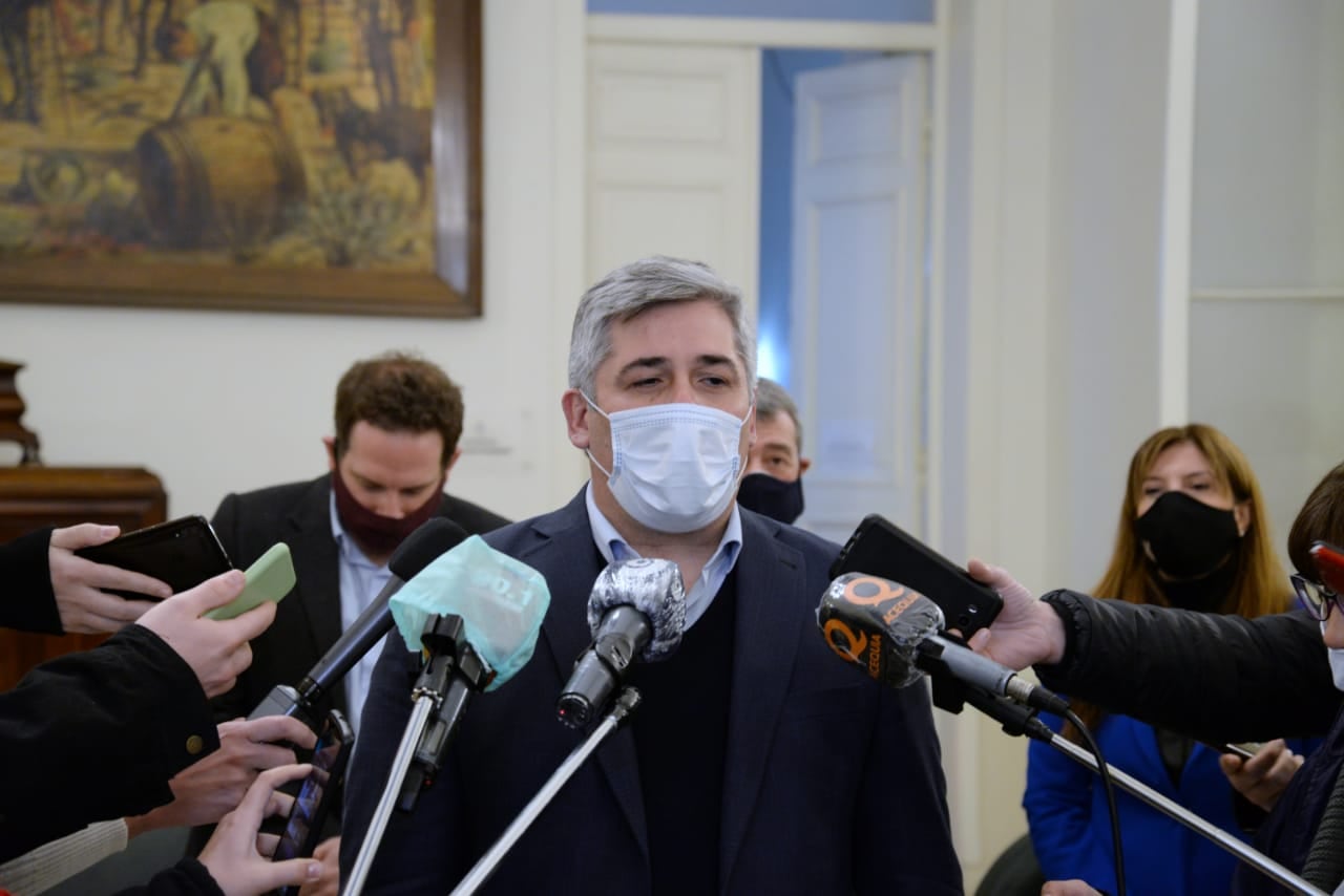 Conferencia de prensa de la oposición. Prensa Frente de Todos.