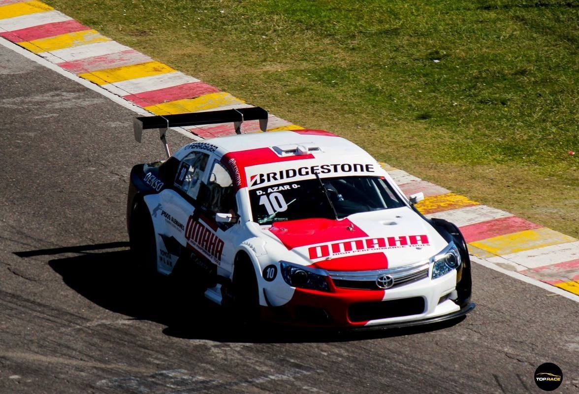 Diego Azar fue el más rápido en el entrenamiento del viernes para el Top Race en Concepción del Uruguay.