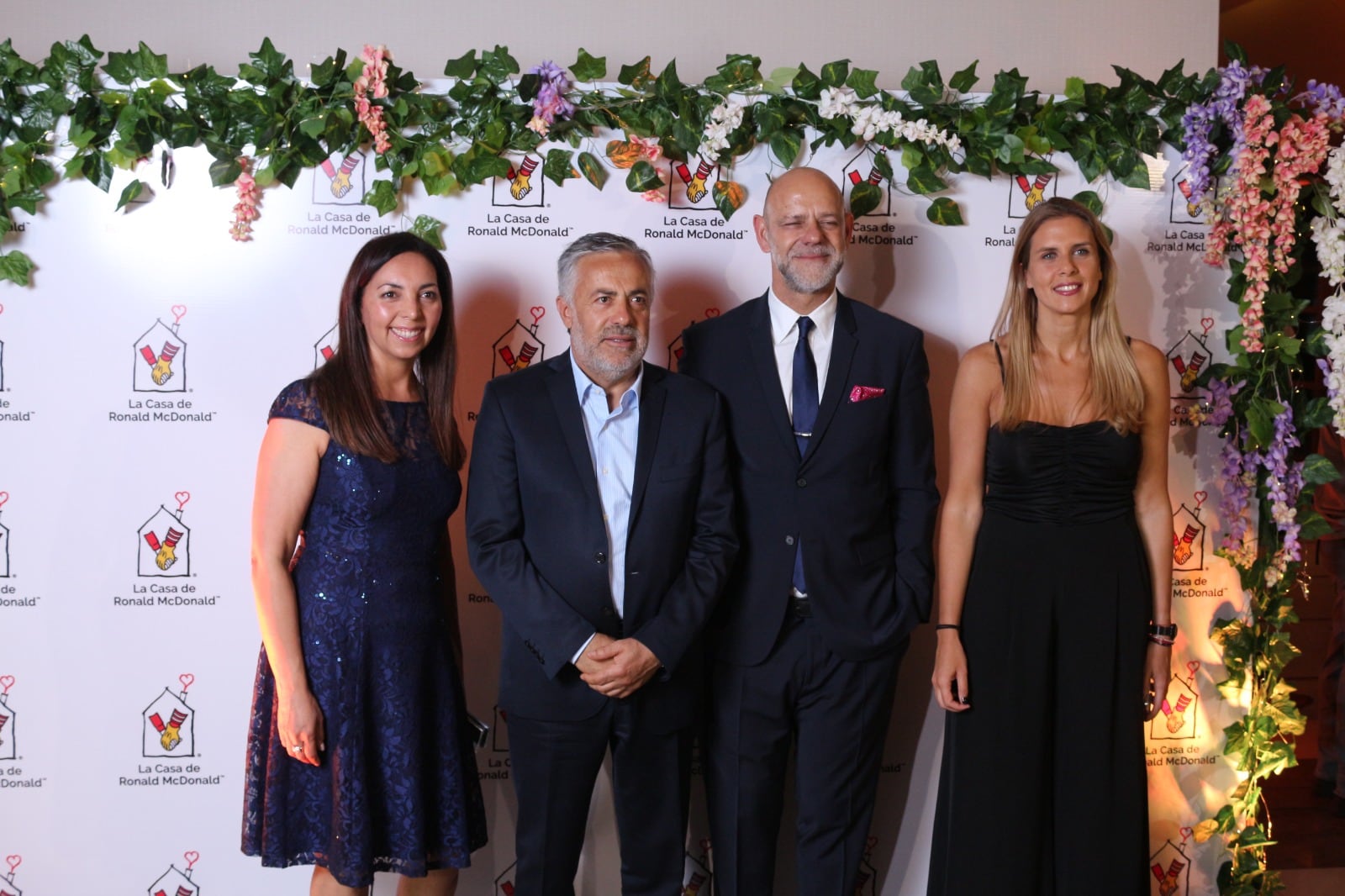 Elizabeth Carrión, Alfredo Cornejo, Luís María Zambonini y Julieta Cortijo. Foto: Gentileza.