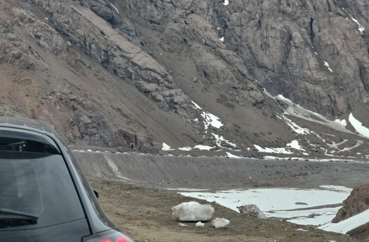 Más de 5 horas de demora para cruzar a Chile. Gentileza