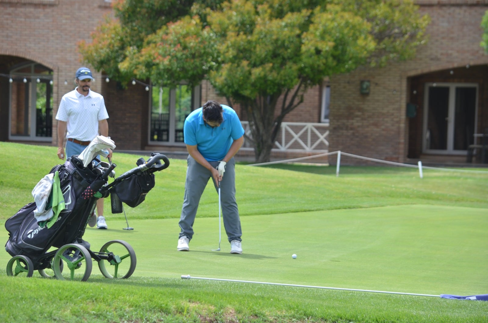 Con el auspicio de Los Andes, en el club de Lunlunta se desarrolló la competencia a 18 hoyos Medal Play en la que Luca Moretti fue el mejor con un score gross de 76 golpes. / Gentileza.