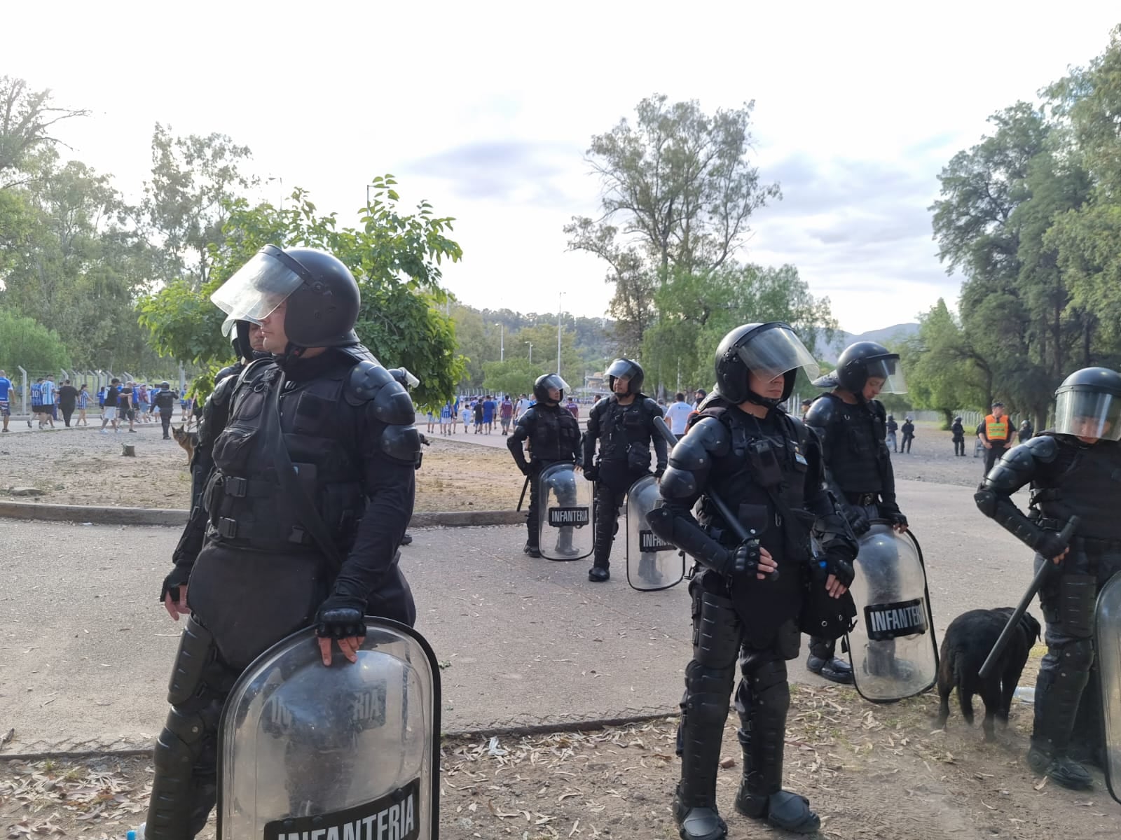 Tres detenidos por intentar ingresar sin entradas al partido de Godoy Cruz vs Vélez. Foto: Prensa Gobierno de Mendoza