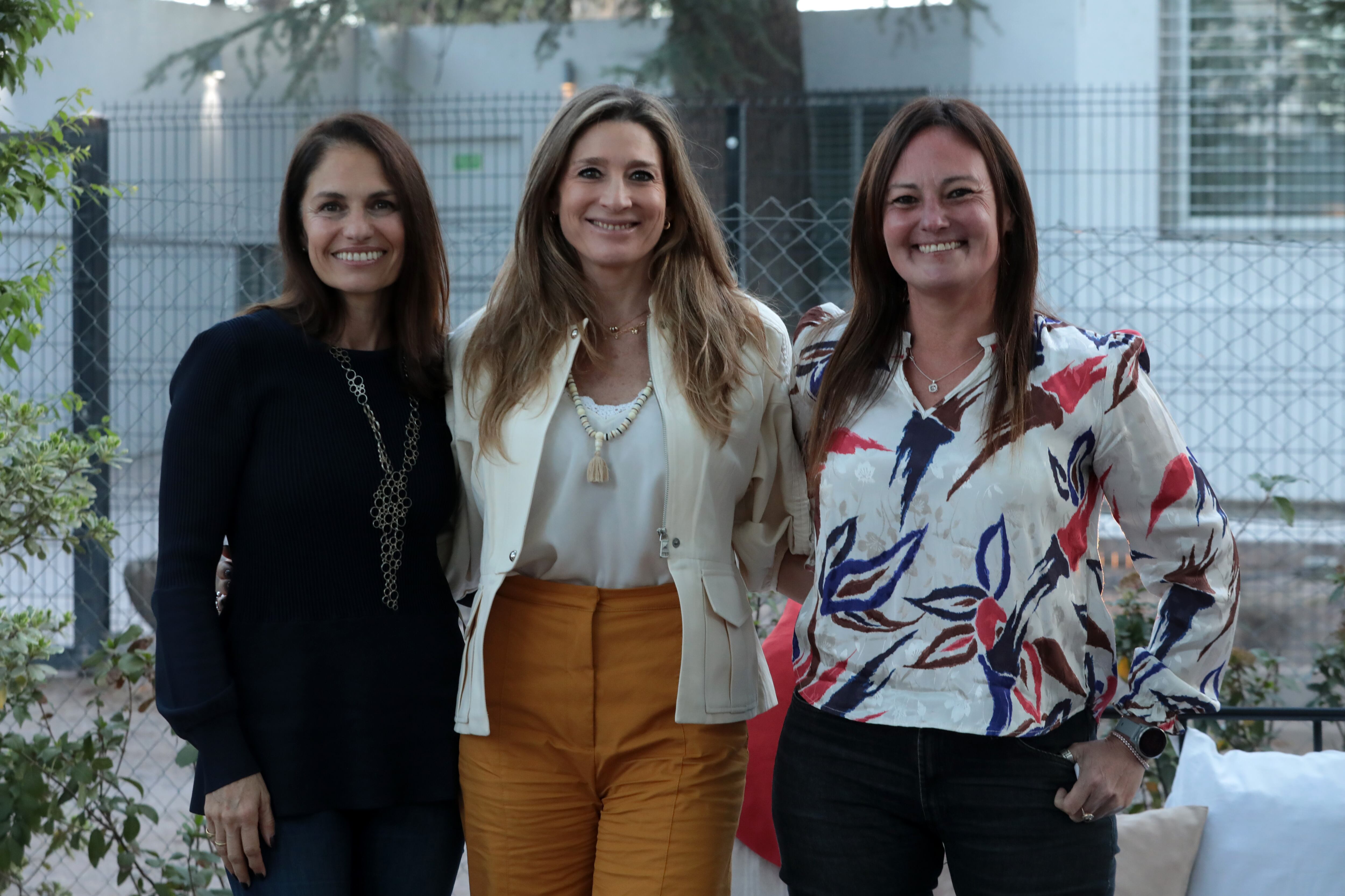 Carina Piovetti, Jimena Cuadri y Aurelia García.