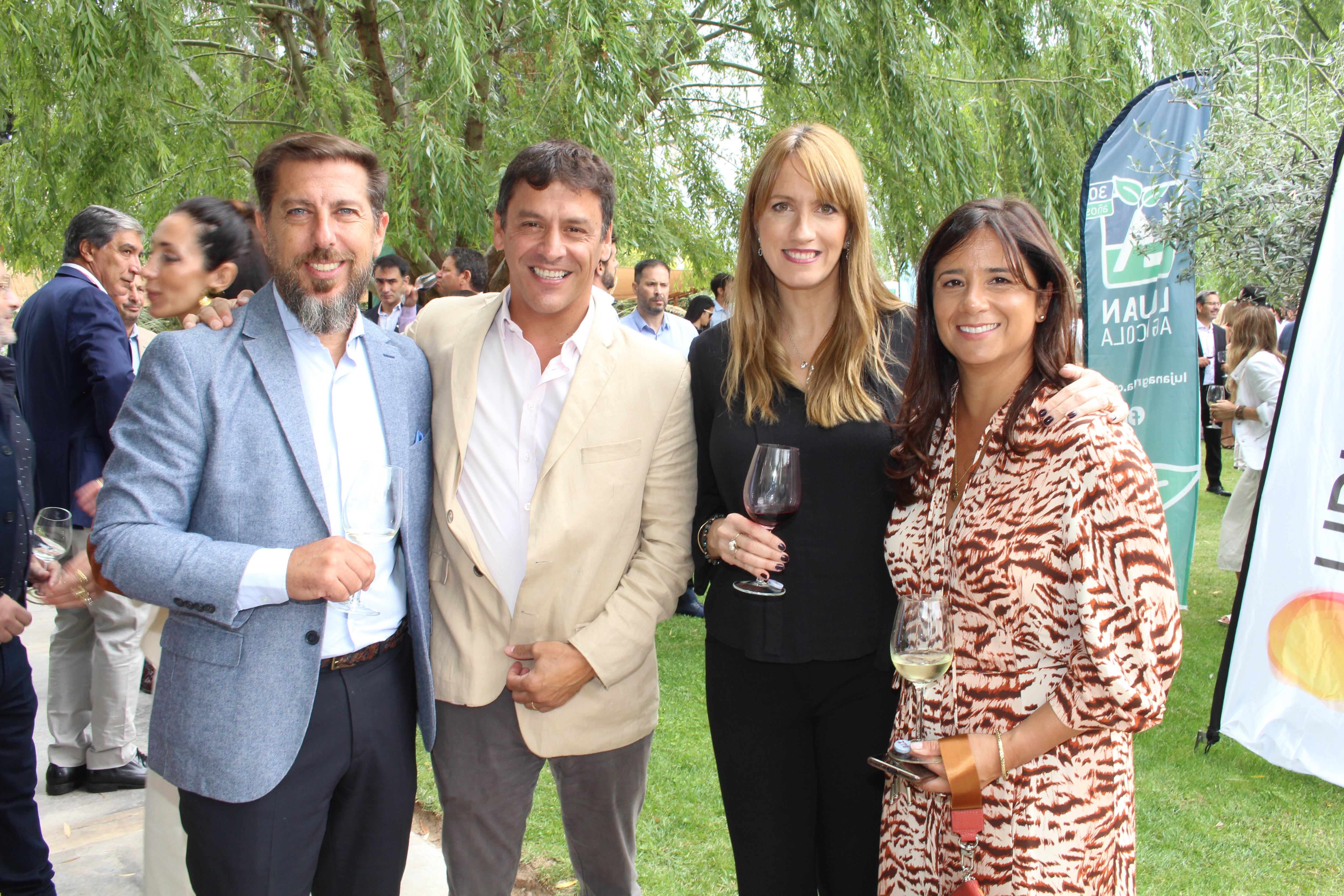 Hernán Norando, Agustín Rodriguez Varela, Julieta Nadin y Marité Badui.