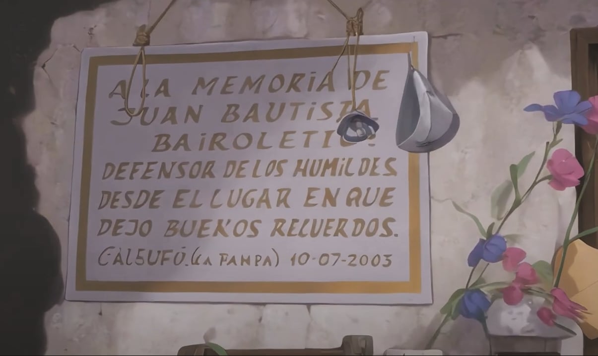 ¿Y si el final Bairoletto hubiese sido otro? El original corto animado de un mendocino hecho 100% con IA. Foto: Captura Youtube