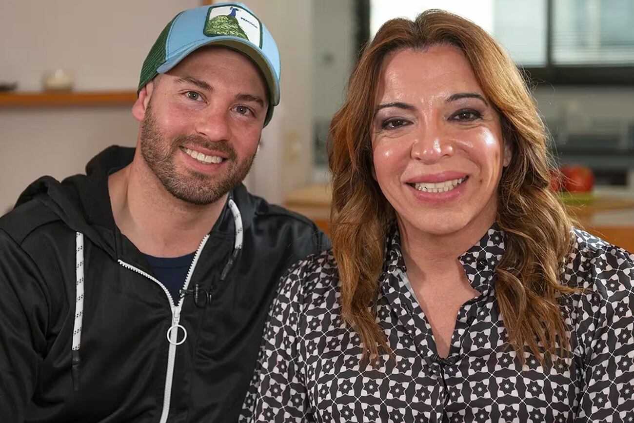 Leo Alturria y Lizy Tagliani cuando eran pareja.