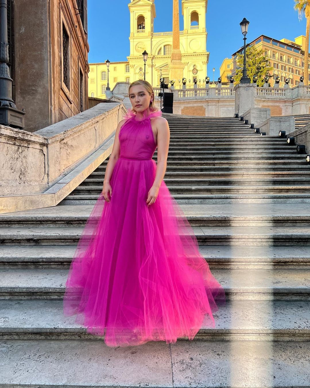 Florence Pugh fue criticada por su vestido transparente y ella dio cátedra de aceptación