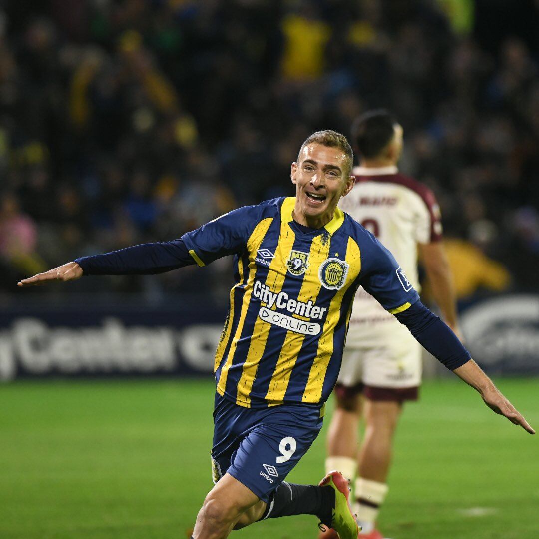 Marco Ruben volvió a jugar con la camiseta de Rosario Central después de dos años.