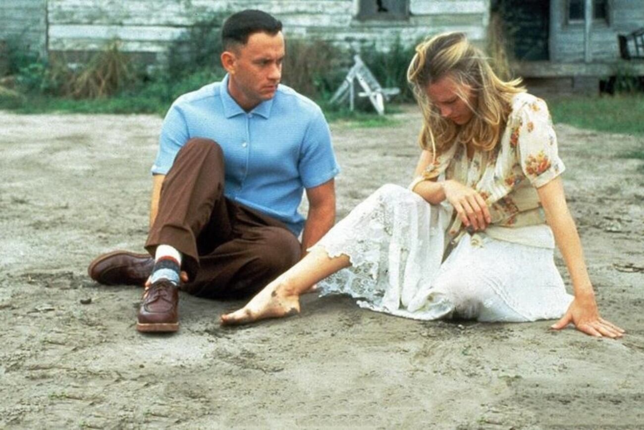 Una clásica escena de "Forrest Gump" (Captura de pantalla).