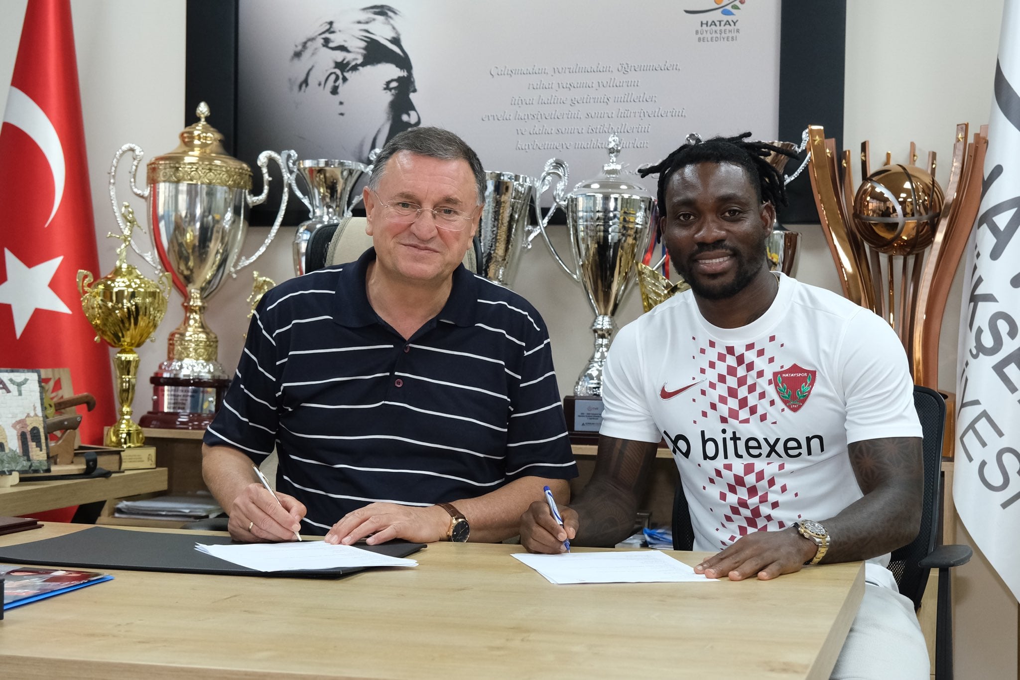 Christian Atsu en el Hatayspor