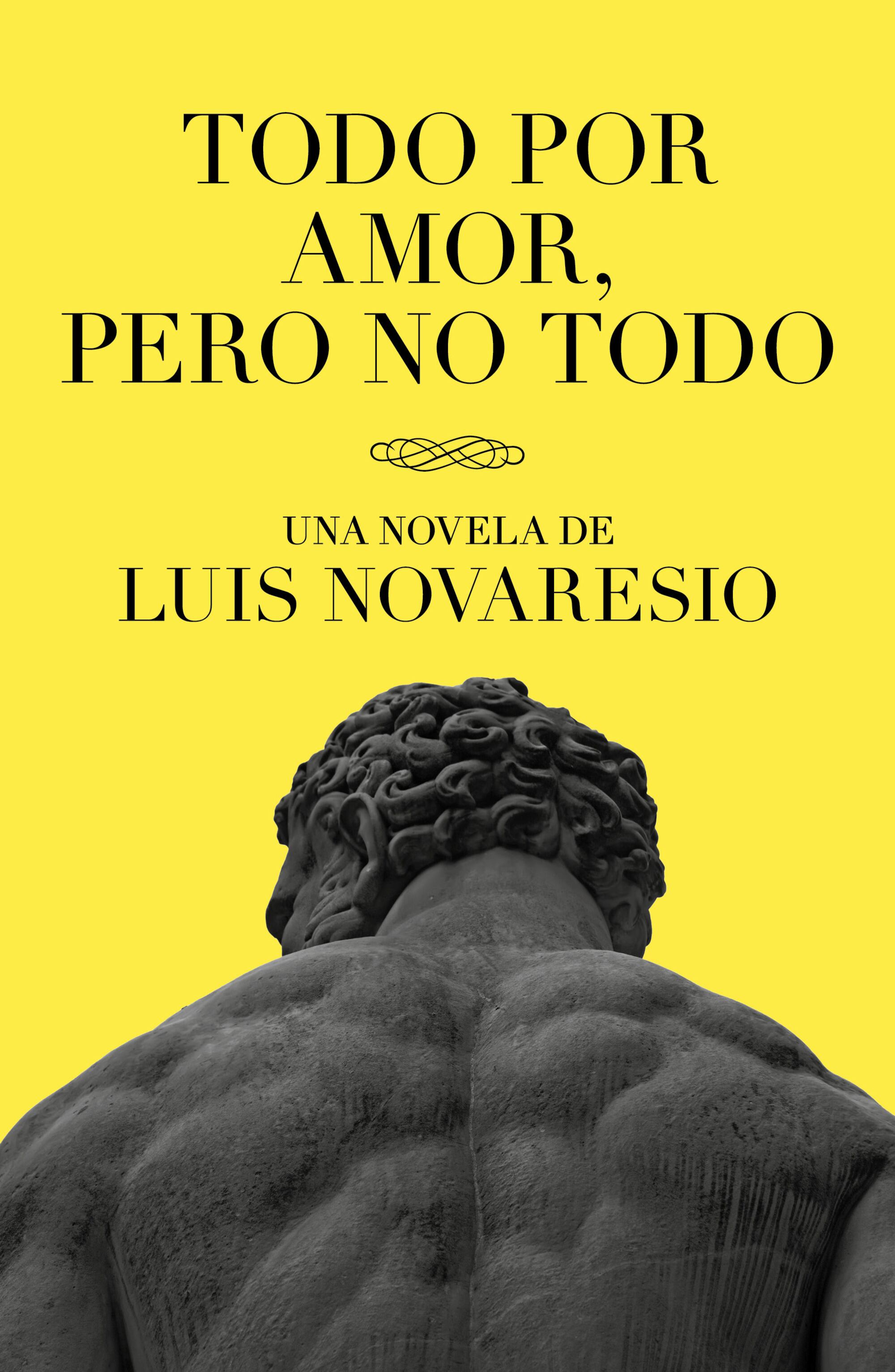 "Todo por amor, pero no tanto", la primera novela del periodista.