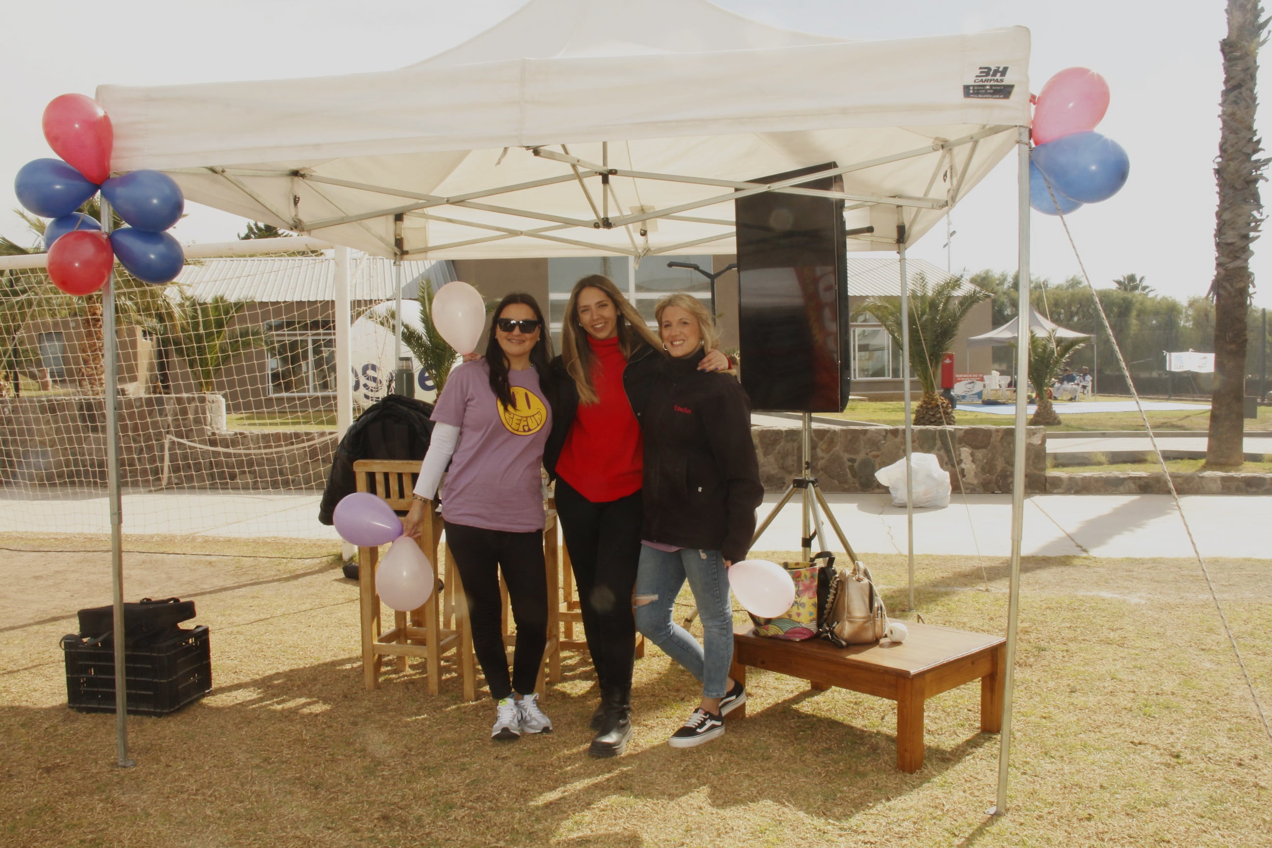 Natalia Martínez, Emily Delonc y Sofía Cangelosi.