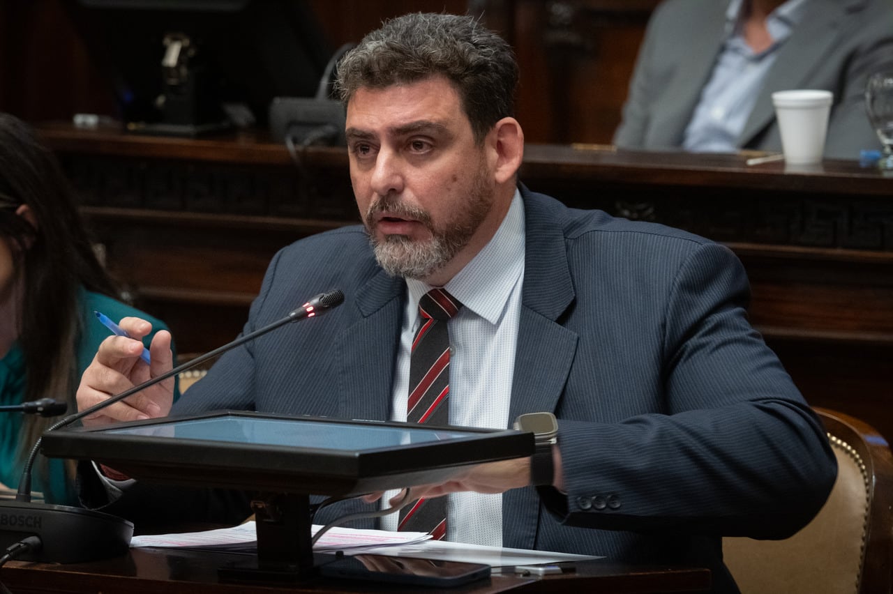 Este lunes en sesión especial los senadores trataron el proyecto presentado por el peronismo que planteaba la derogación del ítem Aula
Martín Kerchner Tomba
Foto: Ignacio Blanco / Los Andes 


