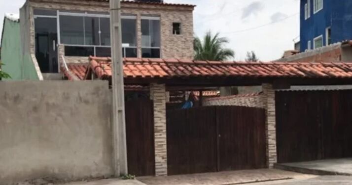 La casa ubicada en Maricá, Rio de Janeiro.