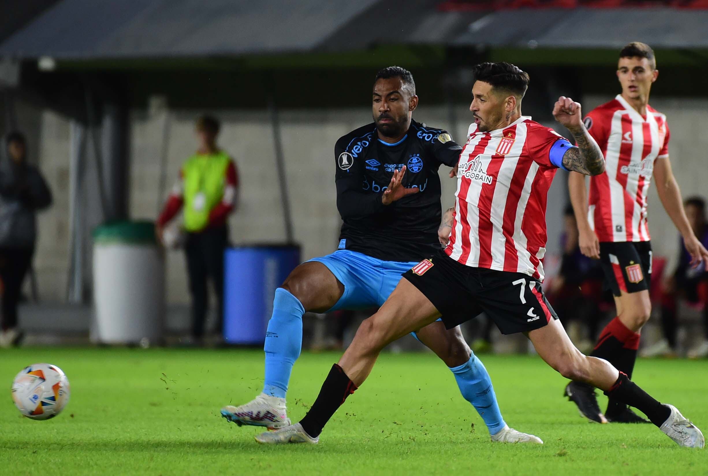 Estudiantes recibió a Gremio por la tercera fecha de la Copa Libertadores. (Fotobaires)