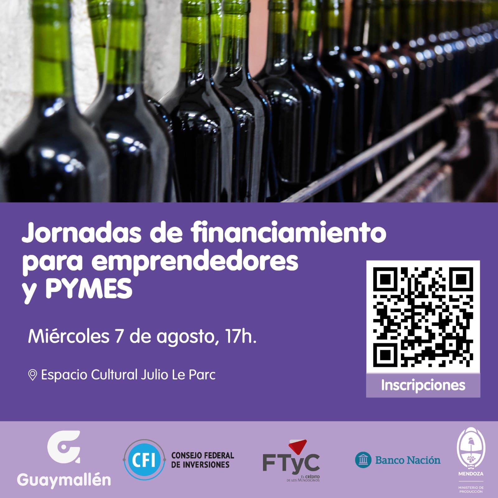 Emprendedores y PYMES en Guaymallén: la convocatoria se realiza a partir de las 17 horas, para iniciar puntual a las 18 horas. 