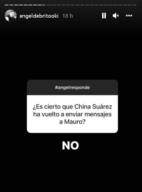 Ángel de Brito contó la verdad detrás del supuesto mensaje de la China Suárez a Mauro Icardi.