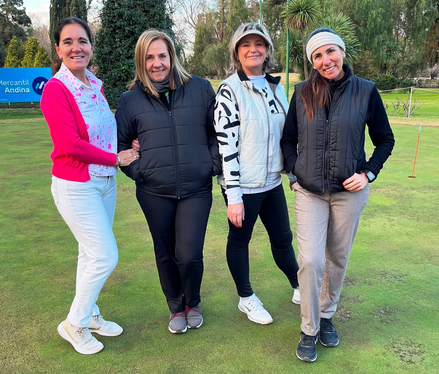 Pilar Puldain, Zulema Fernández, Gabriela Leoni y Carolina Canepa. / Gentileza.