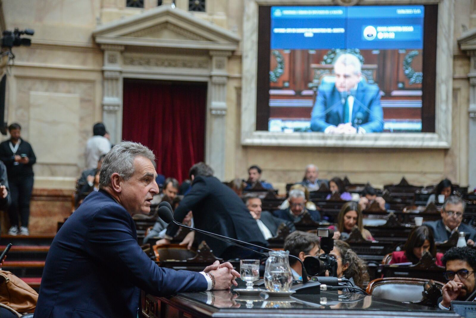 Rossi destacó los beneficios que traerá el gasoducto Néstor Kirchner (Foto: HCDN)