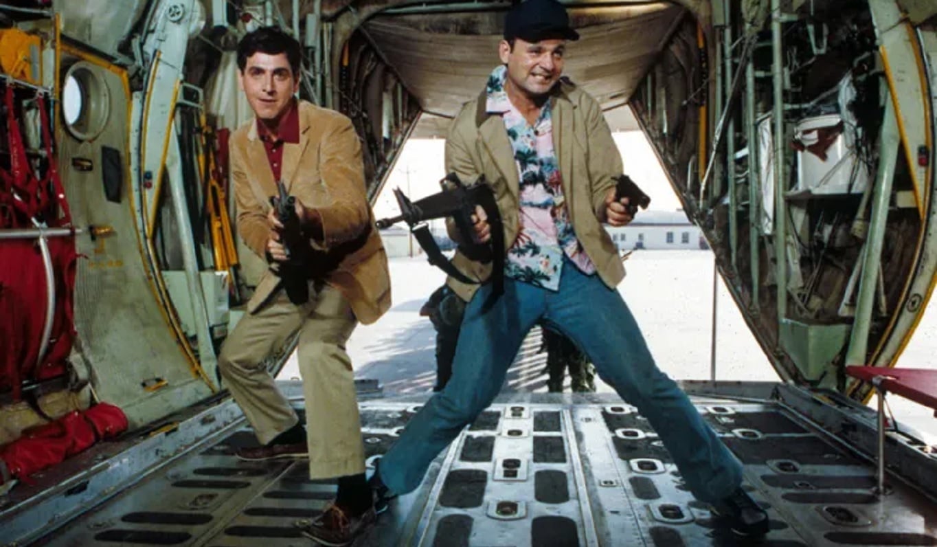 Harold Ramis y Bill Murray en "El pelotón chiflado" (1981) - 