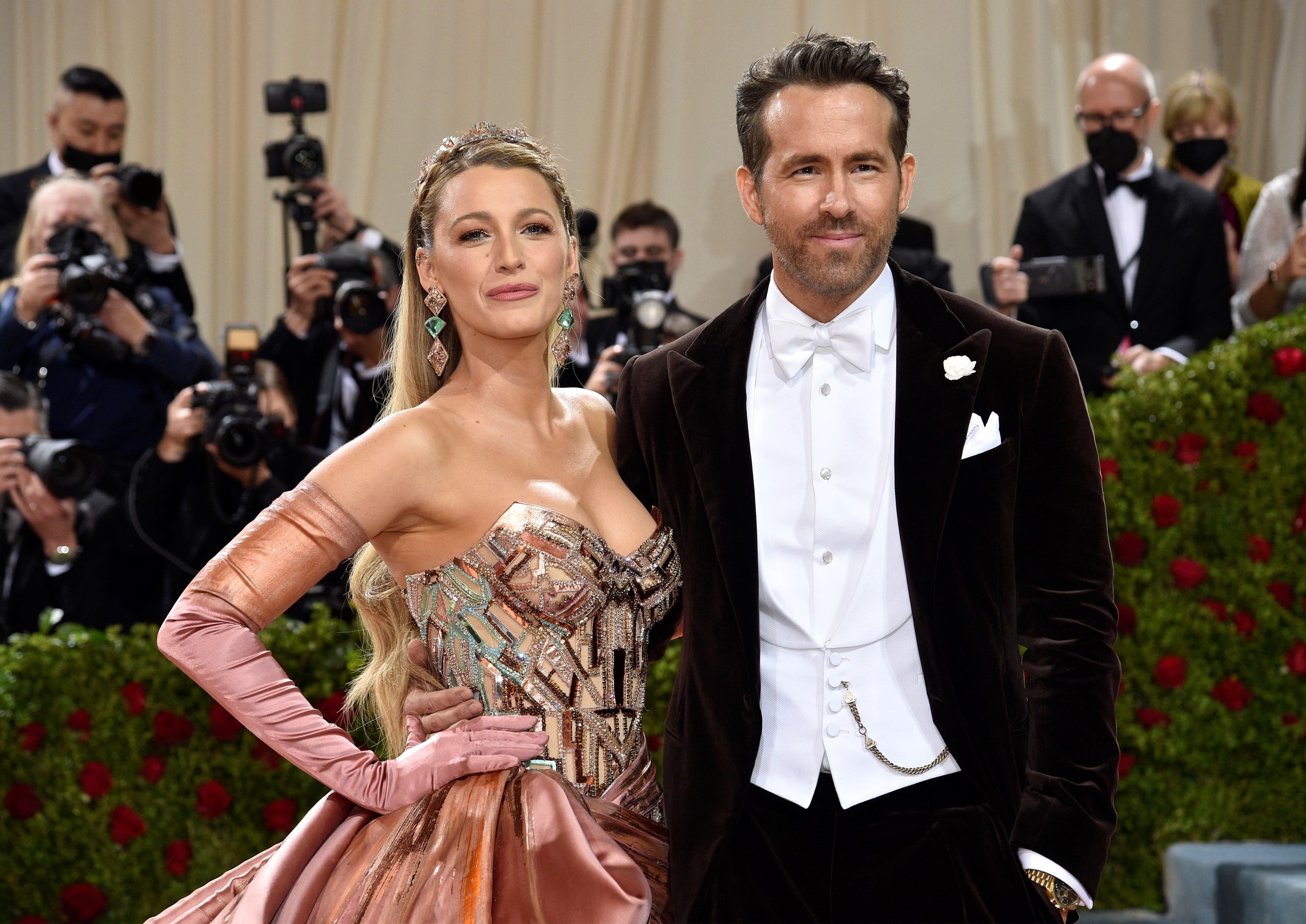 Blake Lively y Ryan Reynolds fueron los anfitriones de esta nueva edición del Met Gala.