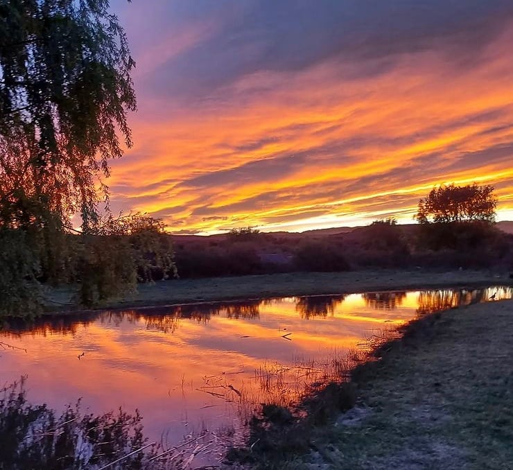 Los atardeceres de La Rivera.