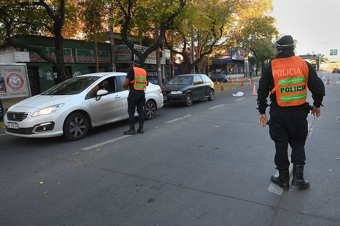 Tres conductores detenidos en Ciudad. Foto: Archivo Los andes / Imagen ilustrativa. 