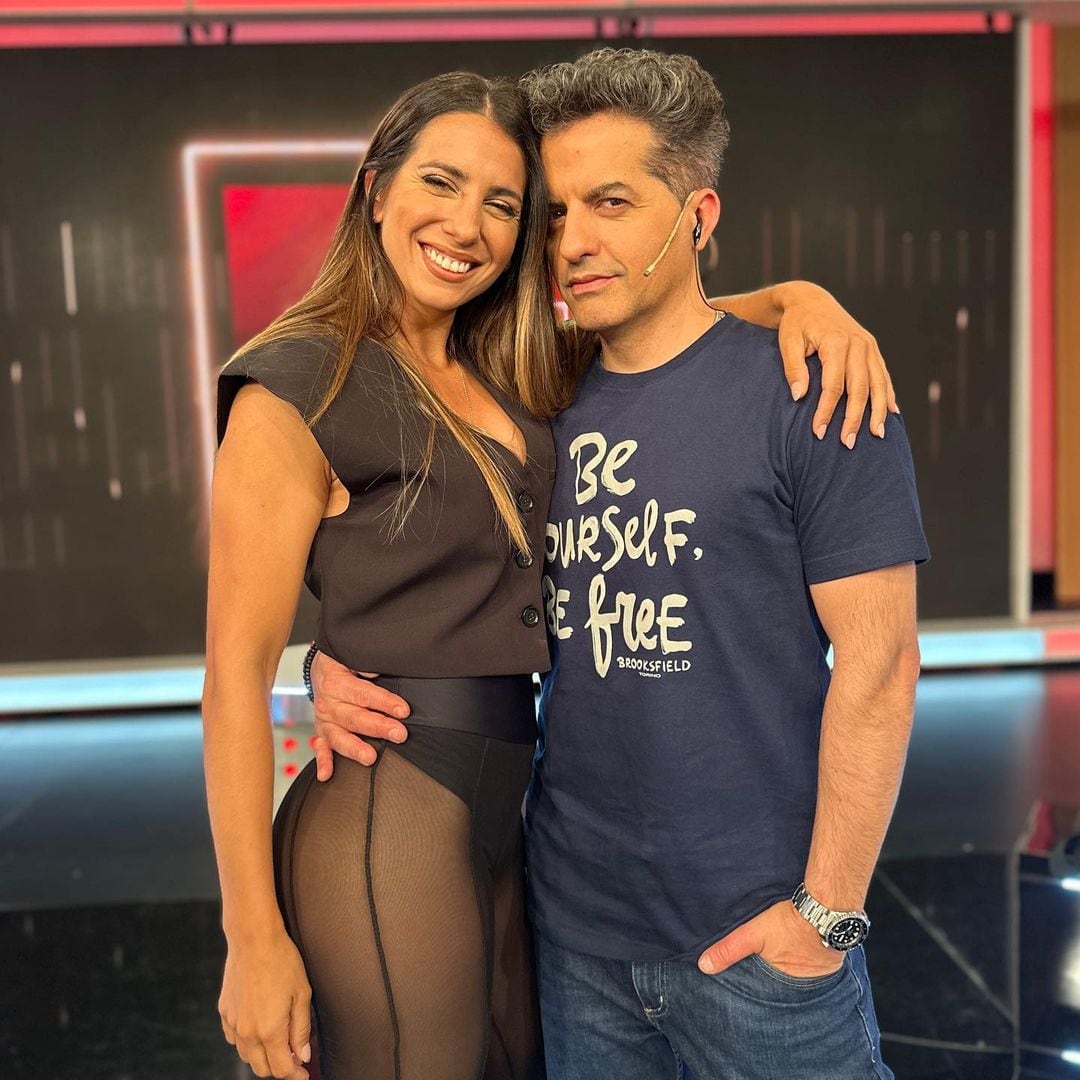 Cinthia Fernández y Ángel de Brito en LAM