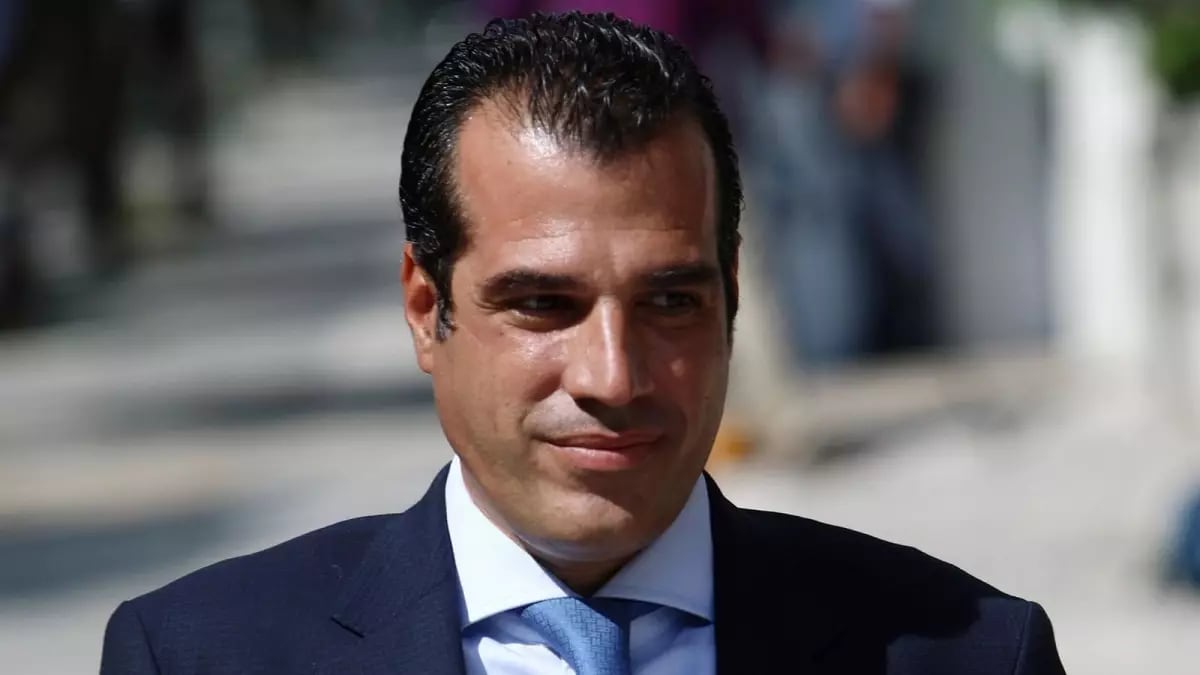 Thanos Plevris, ministro griego de Salud. Foto: Web