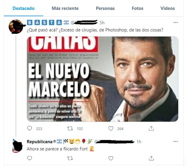 La polémica producción de fotos de Marcelo Tinelli.