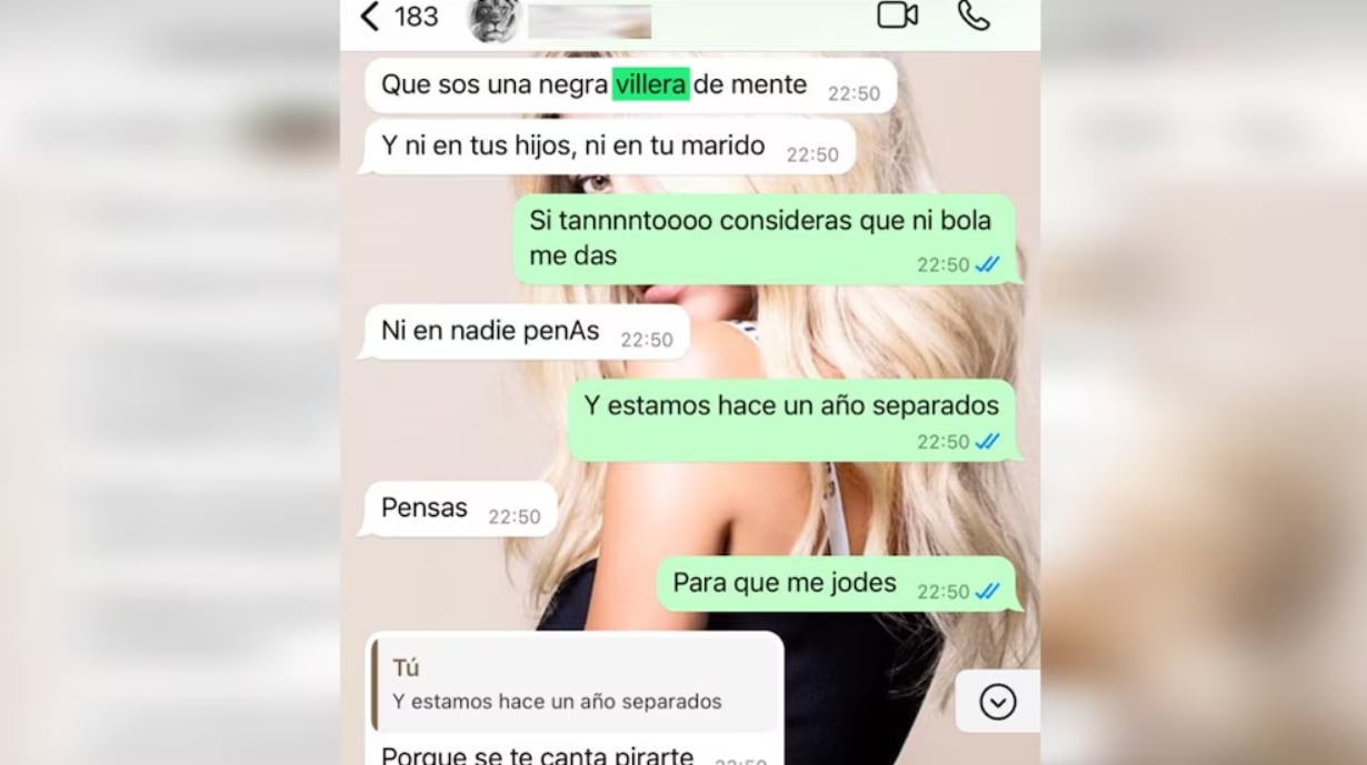 Se filtraron más chats escandalosos entre Mauro Icardi y Wanda Nara. Captura: DDD (América)