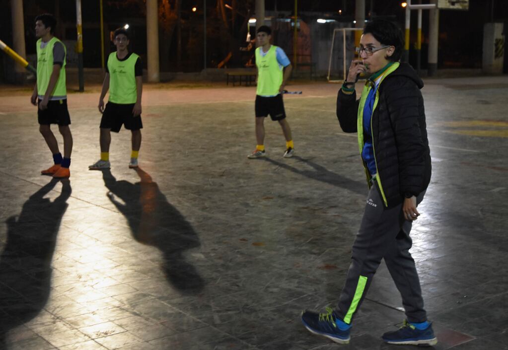 "Eka" una abanderada del futsal de Mendoza.  Entrenadora, seleccionadora y una referente de esta disciplina en Mendoza.