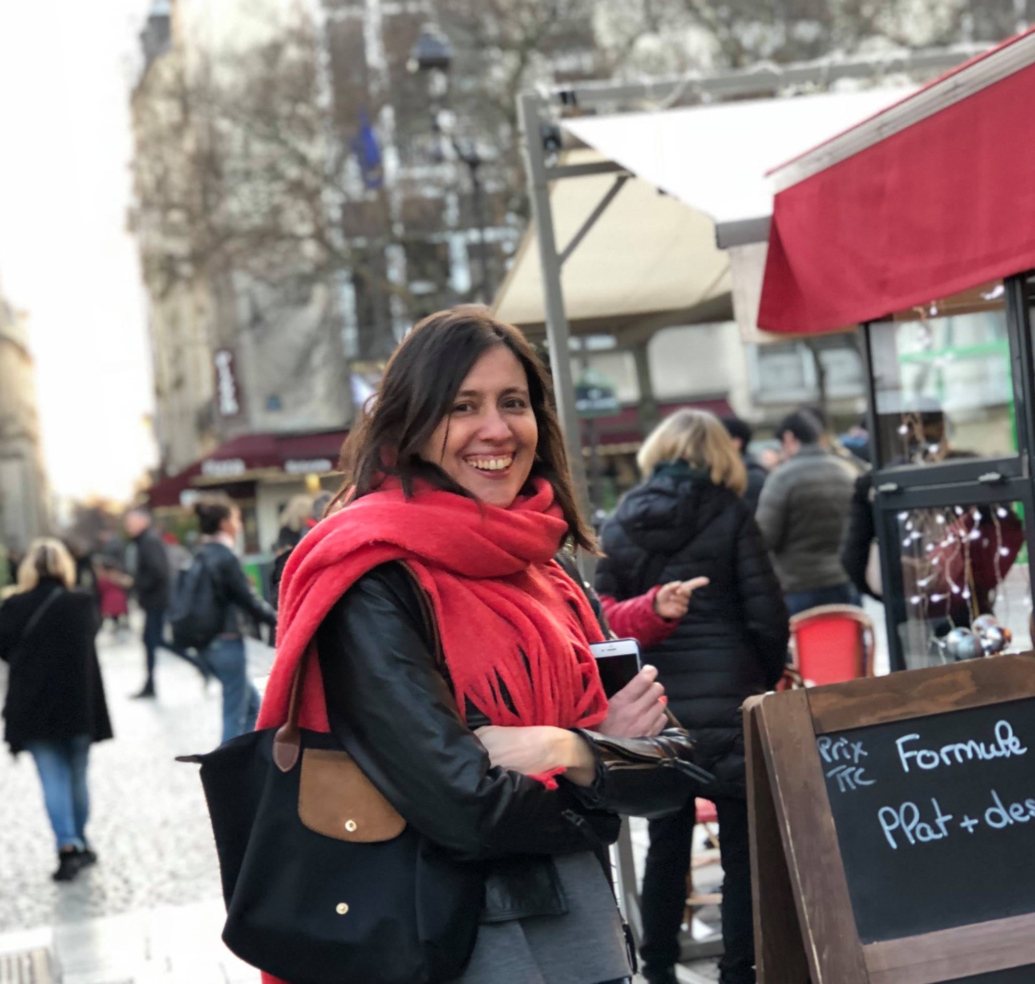 Cecilia Pesao, la protagonista en la vida real de la historia del capítulo 2 de "Modern Love".