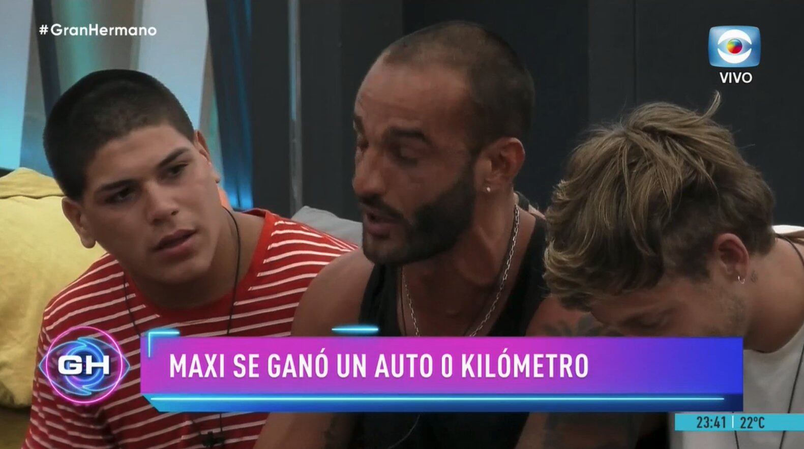 Maxi se ganó el auto