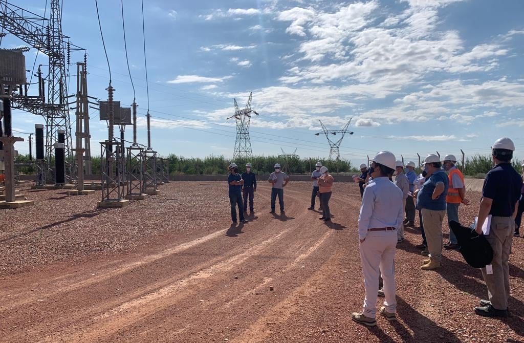 El gobernador mencionó que se ha constituido un fondo para la transición energética que, actualmente está ejecutando una importante obra de transporte eléctrico: el proyecto Cruz de Piedra – Gran Mendoza - Foto: Gobierno de Mendoza
