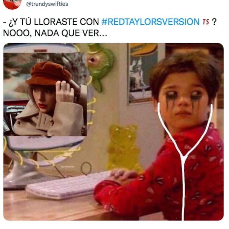 Los memes tras el relanzamiento de "Red", el disco de Taylor Swift