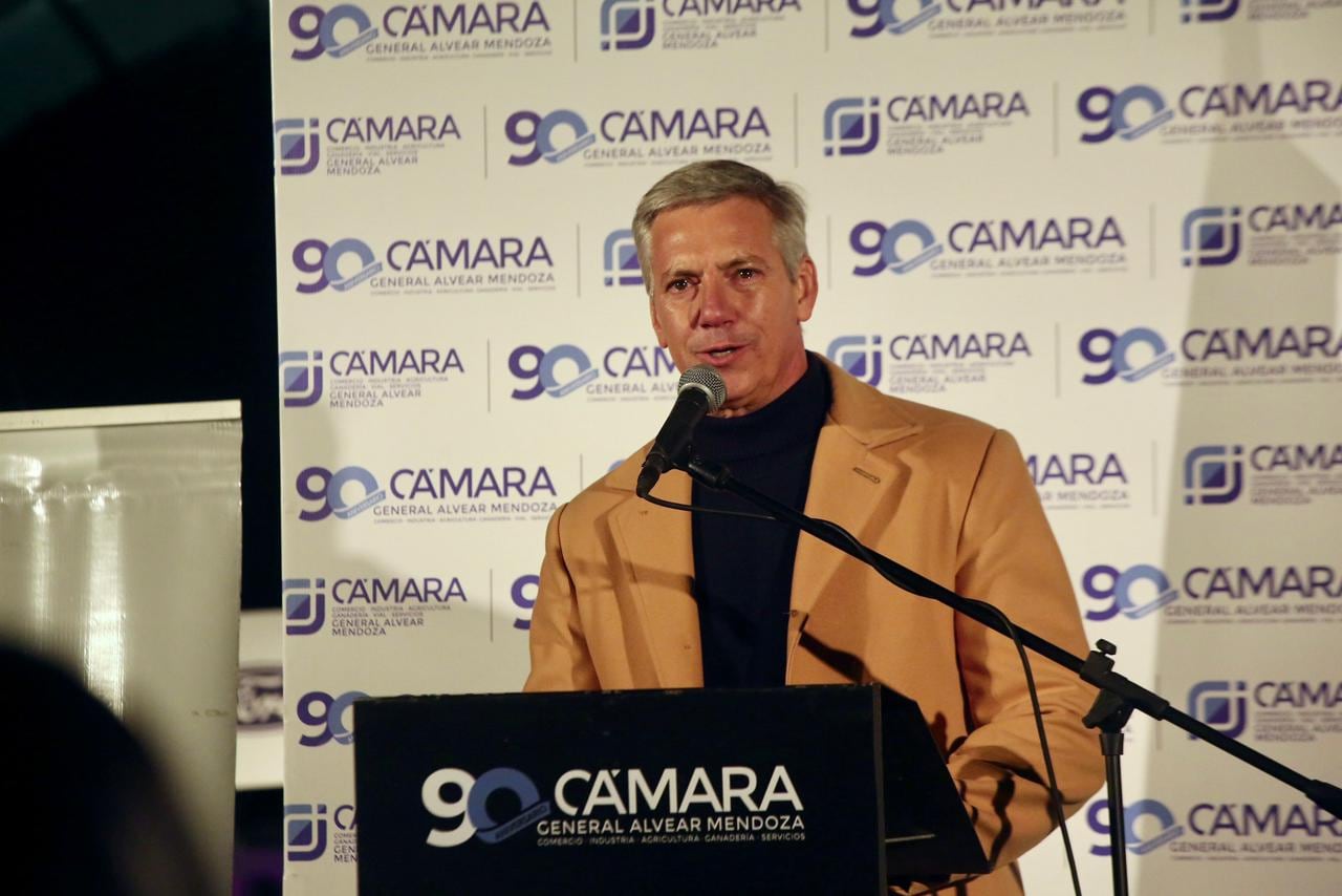 Alejandro Molero, Intendente de General Alvear en la apertura de 43° Fiesta Nacional de la Ganadería de Zonas Áridas 2024