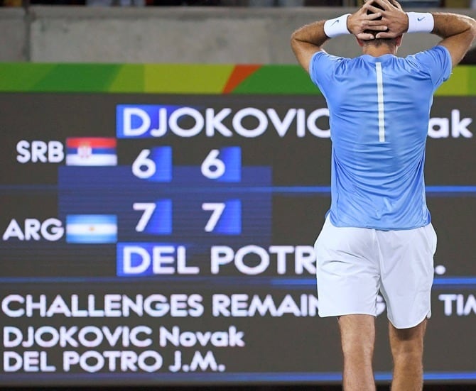 En Río 2016, Del Potro venció a Djokovic y se quedó con la de bronce.